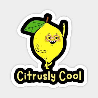 Citrusly Cool Lemon Lime Magnet