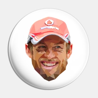 Jenson Button 2009 World Champion Pin