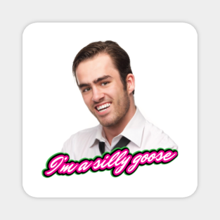 Silly Goose Meme Guy Silly Goose Magnets Teepublic Au teepublic