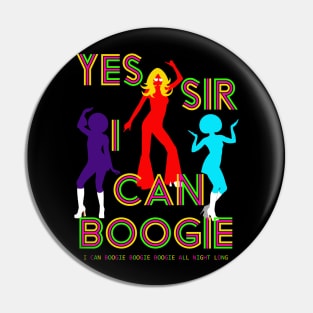 Boogie Blk Pin