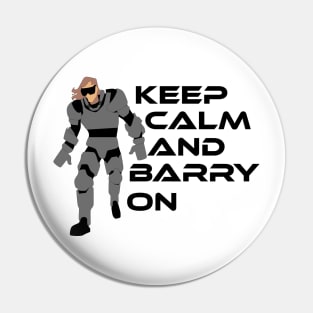 Barry Motivational quote Pin