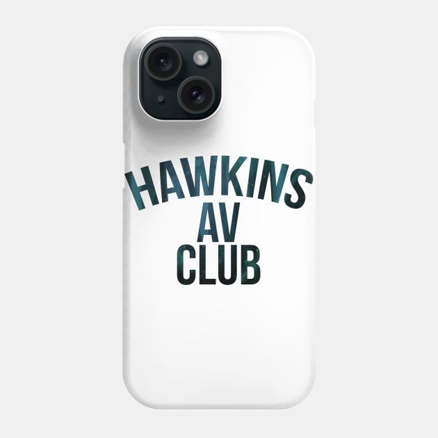 Stranger Things Inspired Hawkins AV Club Fireflys Phone Case by charlescheshire