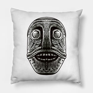 Viking Oseberg Cart Head: A Bold and Authentic Norse Design Pillow