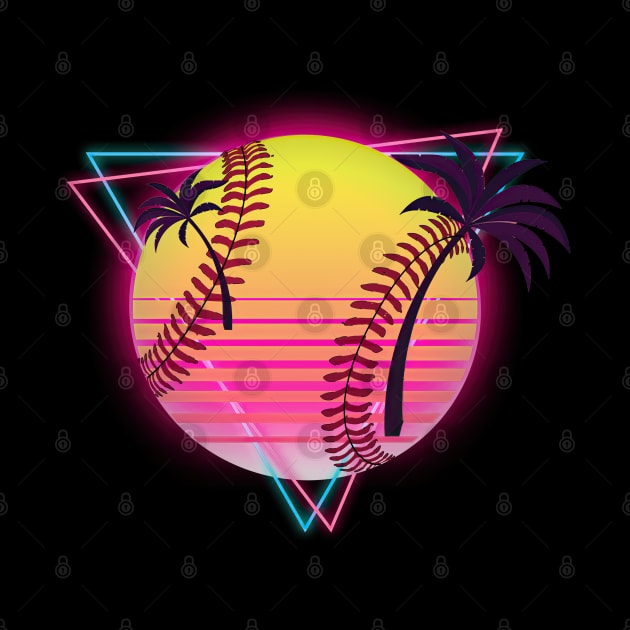 Retro Aesthetic Baseball by Happy Shirt