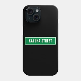 Kazuha Le Sserafim Street Sign Phone Case