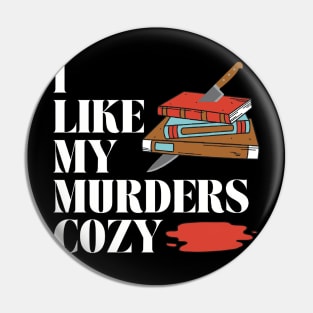 I like my murders cozy...mystery bookss Pin