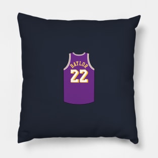 Elgin Baylor Los Angeles Jersey Qiangy Pillow