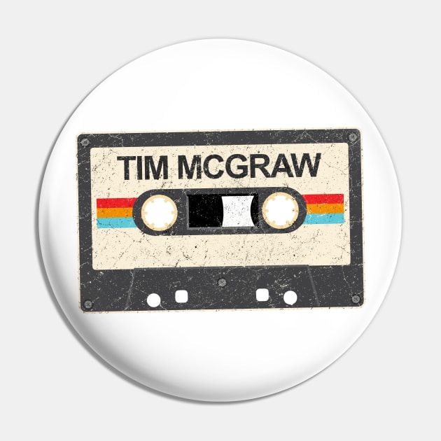 kurniamarga vintage cassette tape Tim McGraw Pin by kurniamarga.artisticcolorful