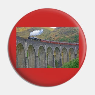 The Jacobite crossing Glenfinnan Viaduct, May 2023 Pin