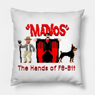 The Hands Is Red Photo Pillow