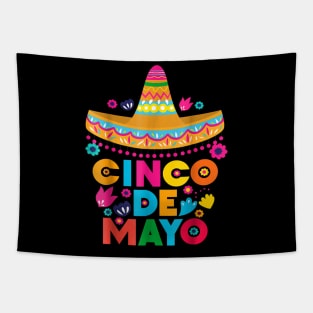 Cinco De Mayo Fiesta Surprise Camisa 5 De Mayo Viva Mexico Tapestry