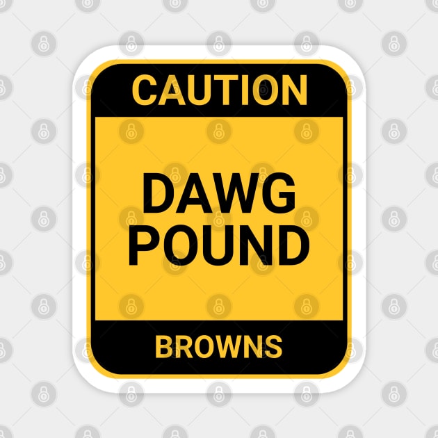 DAWG POUND Magnet by BURN444