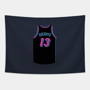 Bam Adebayo Miami Jersey Qiangy Tapestry