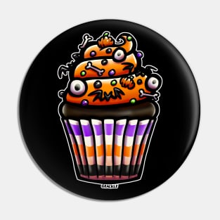 Halloween Cupcake Pin