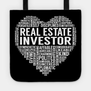 Real Estate Investor Heart Tote