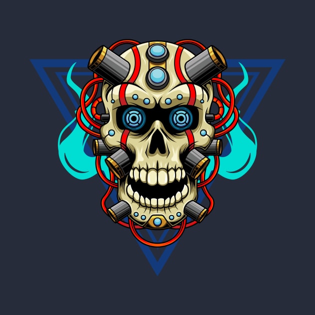 Mecha Skull 1.1 by Harrisaputra