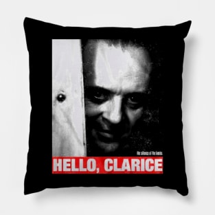 Hello, Clarice ///The Silence of the Lambs Pillow