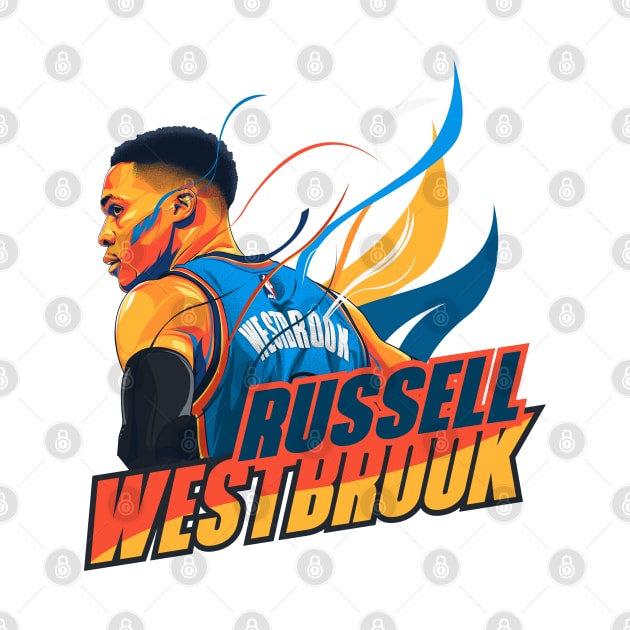 Russell Westbrook by bikonatics