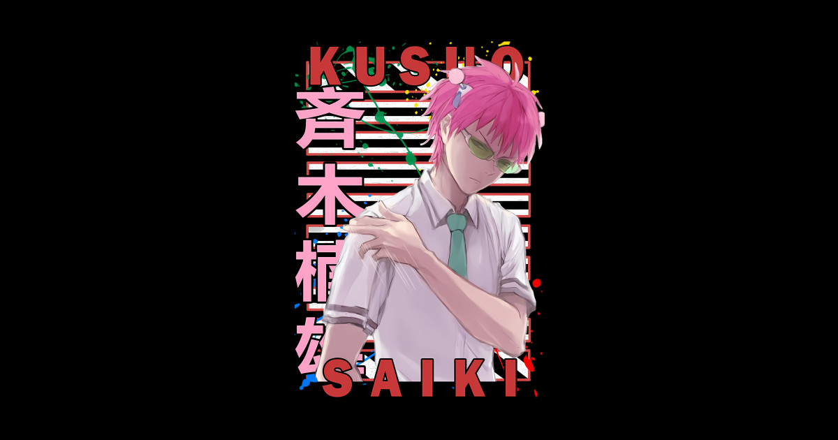 Kusuo Saiki – Urban Anime Style Psychic Prodigy - Kusuo Saiki - Sticker ...