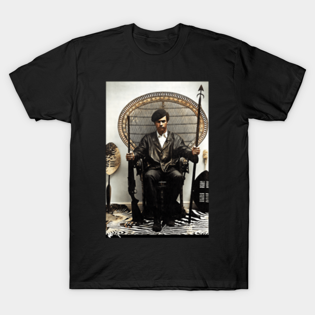 Discover Huey P Newton 1968. Colorized - Black Power - T-Shirt