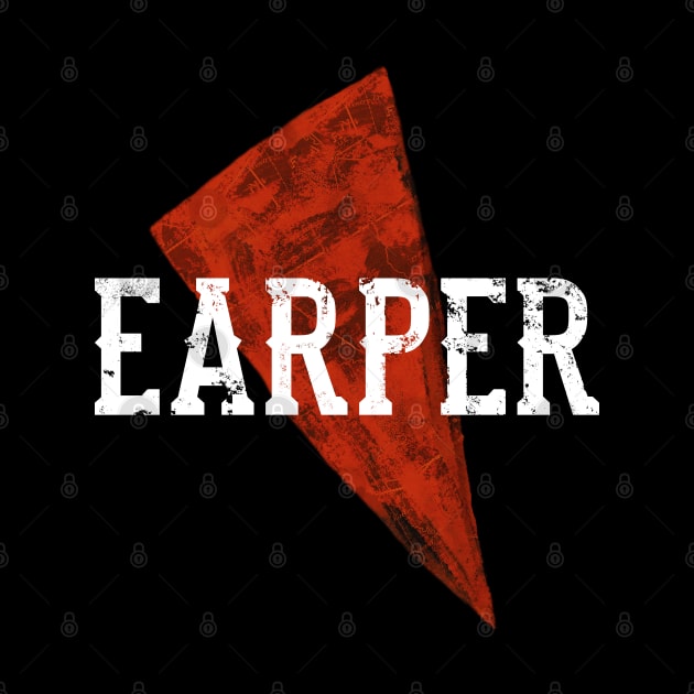 Earper Triangle (White Text)  - Wynonna Earp by Queerdelion