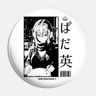 Lofi Study Manga Anime Girl Aesthetic Japan #3 Pin