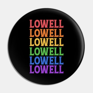 LOWELL CHRISTMAS CITY Pin