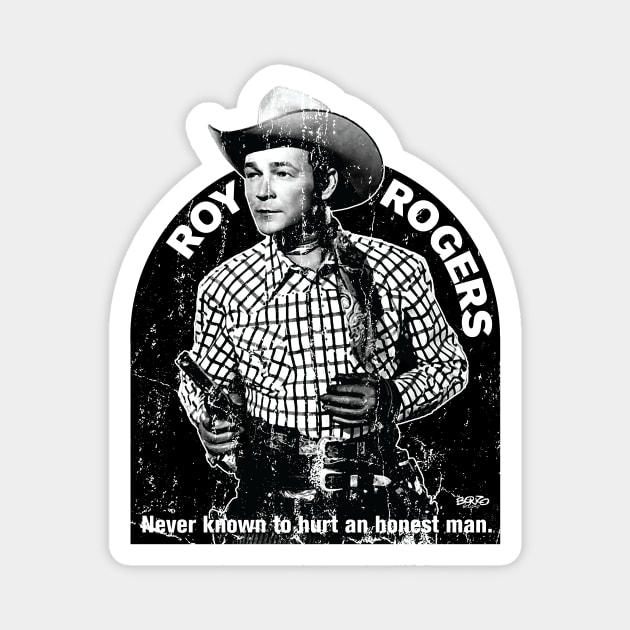 Roy Rogers-2-Cowboy Magnet by BonzoTee