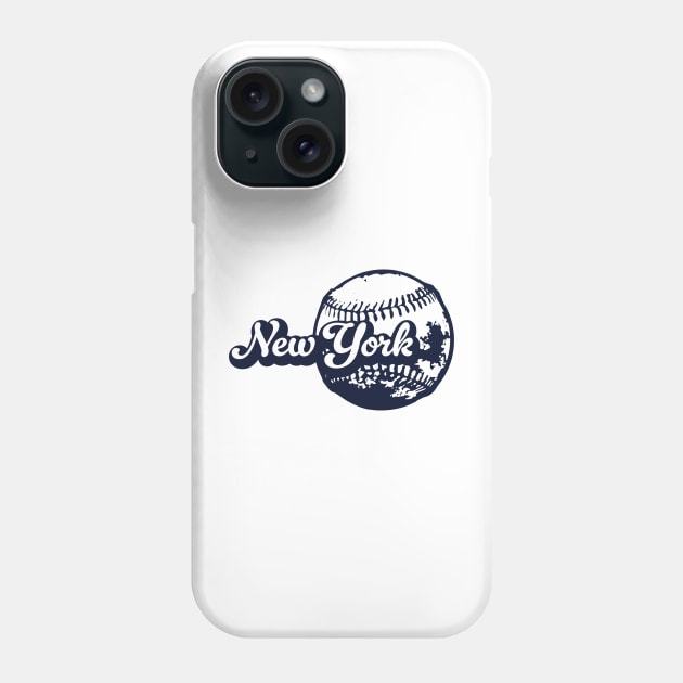 New York Baseball Phone Case by Throwzack