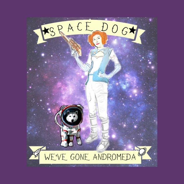 Space Dog (silver jubilee) by RabbitWithFangs