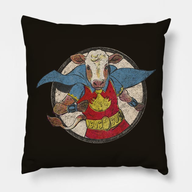 Marvel Cow Pillow by ThirteenthFloor