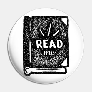 Vintage Book Lover Pin