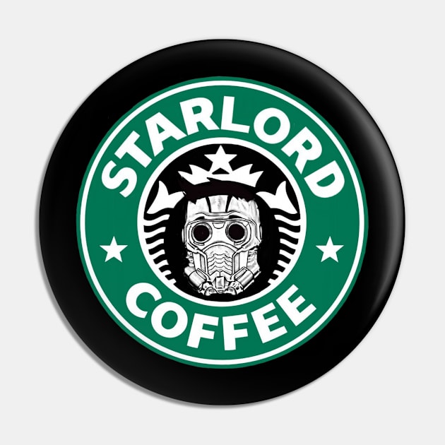 Starlord Coffee Pin by DistractedGeek