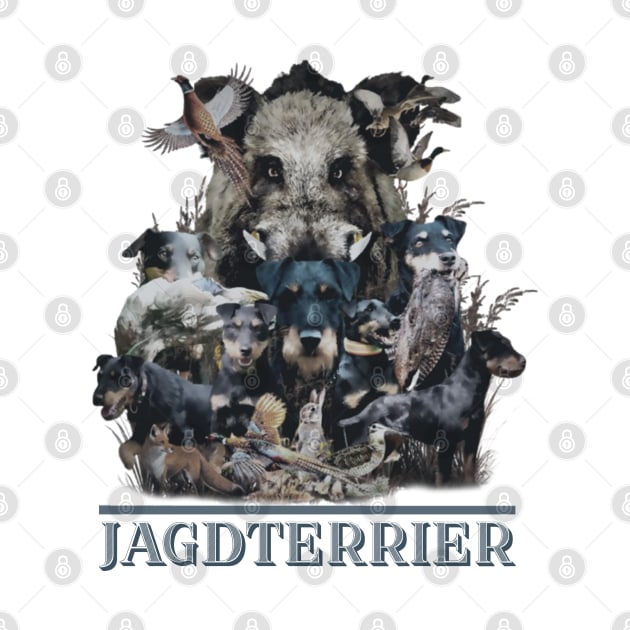 Jagdterrier by German Wirehaired Pointer 