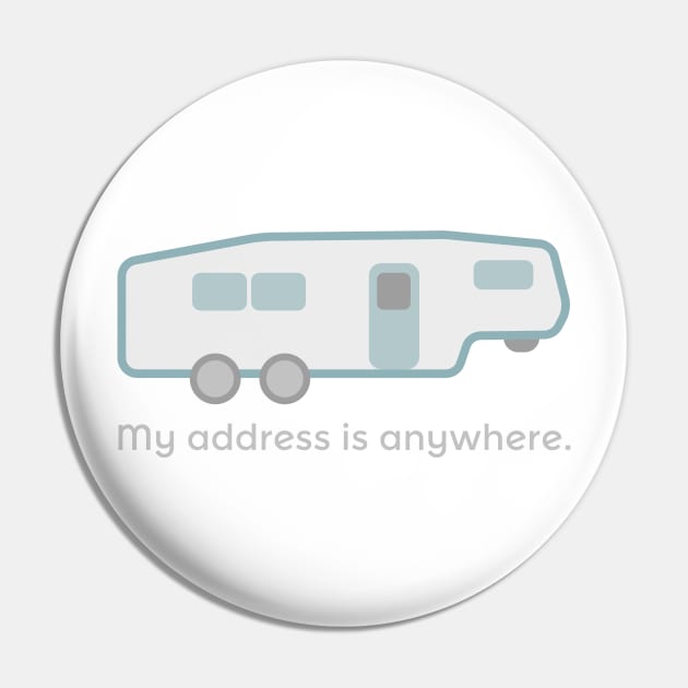 5th Wheel: My Address is Anywhere Pin by UnderwaterSky