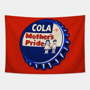 Vintage Mothers Pride Cola Bottlecap Tapestry