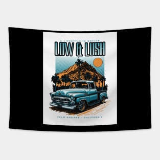 Low & Lush - A Lifestyle In Motion - Vintage Truck Tapestry