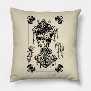 Tattoo girl Pillow