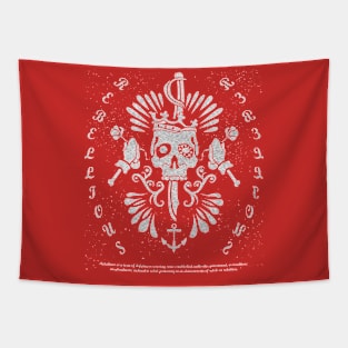 Skull Tapestry