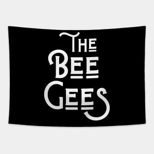 Bee gees vintage text Tapestry