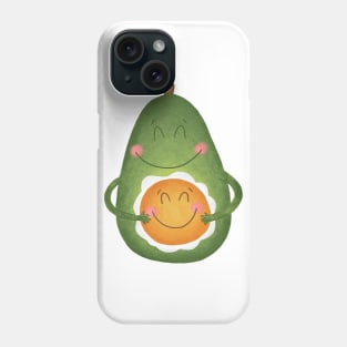 Avocado and Egg Phone Case