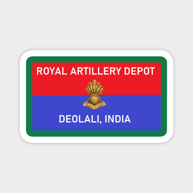 Royal Artillery Depot Deolali, India Magnet by Limb Store