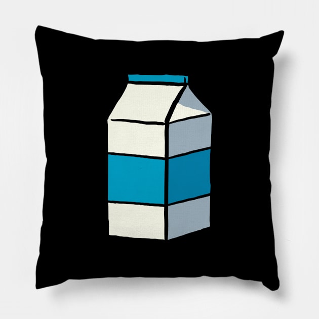 Carton of Milk Pillow by jonmlam