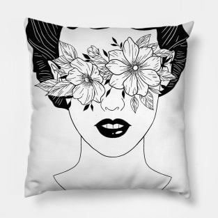 Wildflower Face Pillow