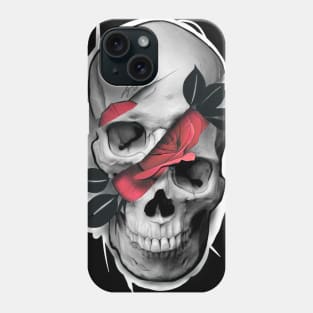 Skull & Rose Phone Case