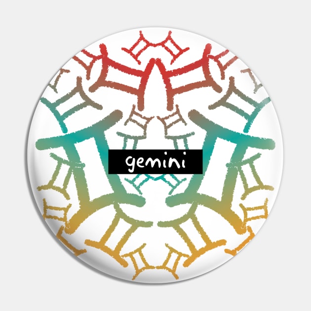 Gemini Pin by west13thstreet