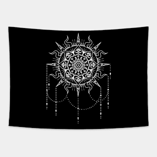 Sun Mandala Shirt Tapestry