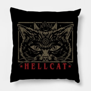 Devil Cat - Hellcat Pillow