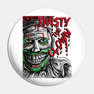 Twisty The Clown American Story Horror Halloween Pin