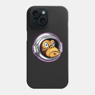 Astraminals Cartoon Monkeynaut Head Pink Phone Case